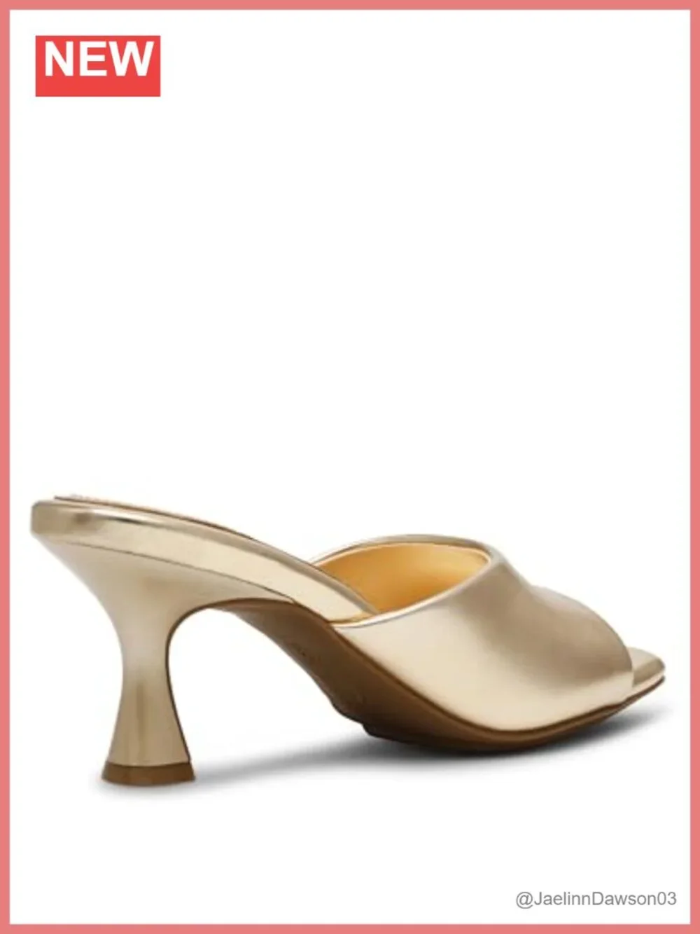 Anne Klein Jerilyn Women's Kitten Heel Pump Slingback Faux Leather Comfortable